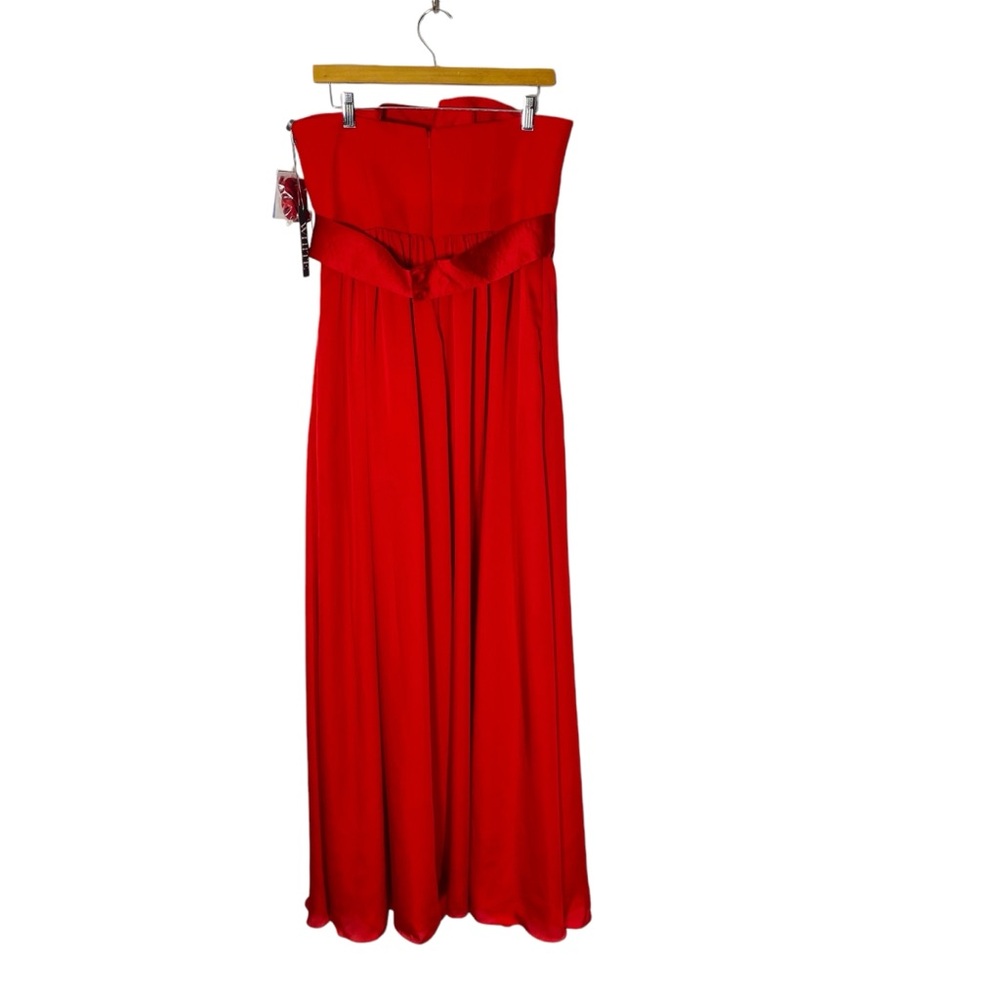 NWT Vera Wang White Label Maxi Strapless Dress - Picture 12 of 14